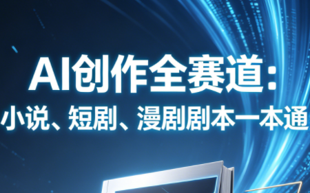 AI创作全赛道:小说、短剧、漫剧剧本一本通(更新5月)